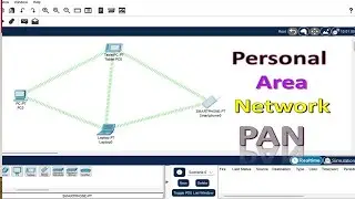 Create a Personal Area Network (PAN)  in Cisco packet tracer | CCNA LAB.