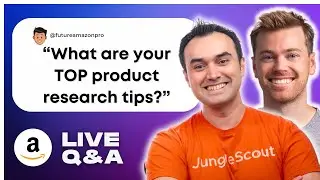 WEEKLY LIVE Q&A: Ask Jungle Scout How to Sell on Amazon!