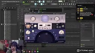 At work making music in Fl Studio (STOCK PLUGINS ONLY) (Stream 