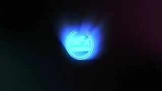Dynamic light logo reveal Intro for YouTube channel
