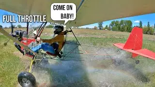 Abandoned AirBike Goes Swimming On Takeoff..