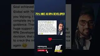 UiPath job offers | UiPath training | RPA training in 30 days | 70% hike as RPA developer