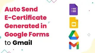 How to generate E-Certificate in Google Forms for Quiz, Seminar, Webinar, Workshop, etc