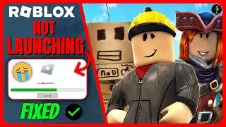 ROBLOX - Not Launching/Opening | Screen Stuck Problem (Easy Fix Oct 2023)