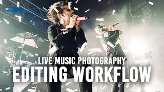 Editing Workflow for Live Music Photography