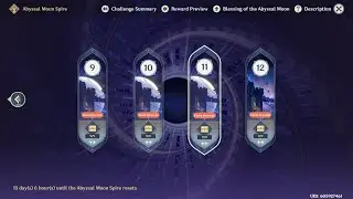 New Abyss With Baizhu  36 stars (1st Half May Abyss)
