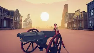 New Secret Unit Gatling Gun 1vs1 Every Unit Wild West TABS Update Totally Accurate Battle Simulator