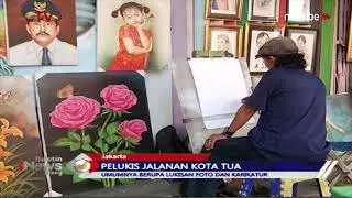 Melihat Karya Pelukis Jalanan Kota Tua, Harganya Rp400 Ribu - Rp1 Juta - BIS 13/07