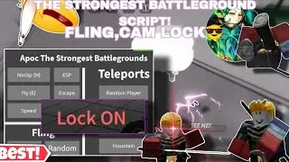 The Strongest Battleground Apoc,BaconBoss🔥 Script Aim-Lock(CamLock),Fling Players(Random,All😎) Keyle