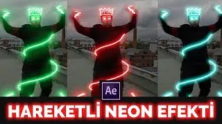 Hareketli Neon Efekti Yapımı - Neon Dans Efekti | After Effects Dersleri