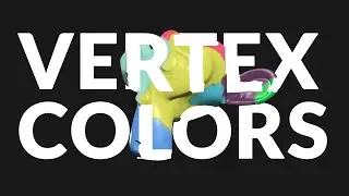 BLENDER - VERTEX COLORS TUTORIAL