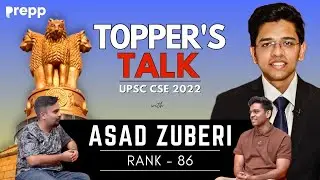 Conversation with UPSC Topper | Asad Zuberi | AIR 86 | UPSC CSE 2022 | 