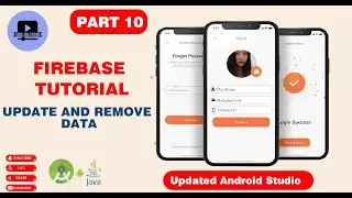 how to delete and update data  from firebase in android studio, update data  firebase, delete data