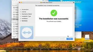 How to install TeamViewer in Mac OS