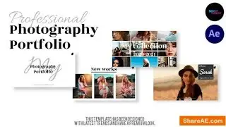 Download Free Template After Effects Photography Portfolio Promo  34058117 Videohive