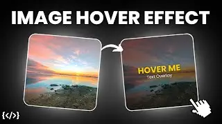 Overlay Text on Images on HOVER Using CSS