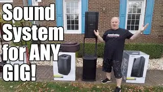 OUTDOOR DEMO & REVIEW - Bose F1 Model 812 Flexible Array Loudspeaker  & F1 Powered Subwoofer