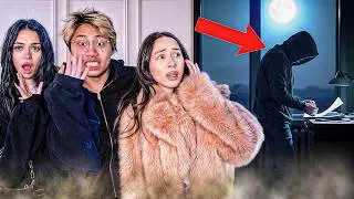 STALKER CAUGHT ON CAMERA During Our Sleepover!