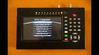 Прибор HD STC Finder для настройки спутниковых антенн Profinder Combo DVB-S S2 T T2 C Finder