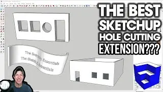 The BEST SketchUp HOLE CUTTING Extension? VisuHole for SketchUp by Fredo6!