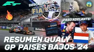 DESCALIFICACION, CHECO CONVENCE SIN BIRD, SARGEANT SENTENCIADO, NORRIS🔥– RESUMEN QUALY PAISES BAJOS