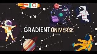 Gradient Universe | My second website created using html, css, javascript and bootstrap in 2021