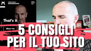 5 consigli per migliorare il tuo sito