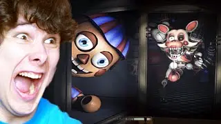 ЭТА ТВАРЬ ВЕРНУЛАСЬ! (и это правда страшно...) - fnaf rewritten 87 #2
