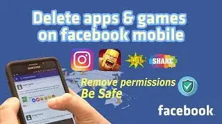 How to check and remove connected apps from Facebook account  on android