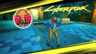 Cyberpunk 2077 Funny Side Job - Burning Desire ft. JESSE COX