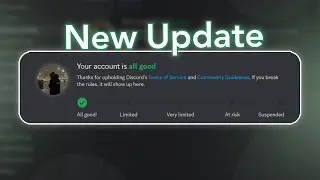 Discord's New Warning System [UPDATE]