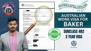 How Baker Nibin Secured His 2-Year Australian Work Visa (Subclass 482)? | Success Story