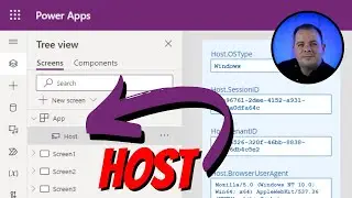 Power App Host Object