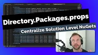 🆕 Centralize Solution Level NuGets with Directory.Packages.Props