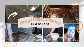 Deep Cleaned My DIRTY & FILTHY Oven w/ Walmart Brand Cleaner | Fast & Easy Clean | Non Professional!