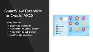 New SmartView Extension for Oracle Account Reconciliation: Load Data using Excel