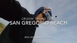 DJI Osmo Action: Cruising the Tripple Dab 7 @ San Gregorio Beach San Mateo Coast