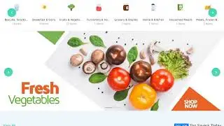 Groci Food and Grocery Market WordPress Theme Demo