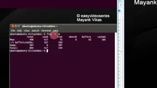 How To Use free Command To Display The Free Used Swap Memory Available In Linux Or Ubuntu - Tutorial