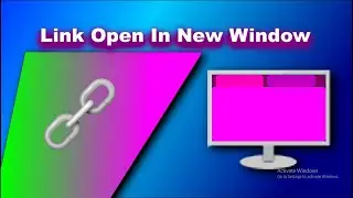 How To Create A button with  link To Open New Window Html Tutorials