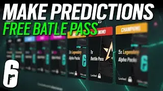 Make Predictions & Get FREE Battle Pass - 6News - Tom Clancy's Rainbow Six Siege