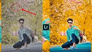New Moody Yellow Colour Photo Editing | Lightroom Moody Yellow Preset - Urban Editz