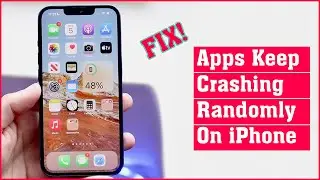 Apps Keep Crashing Randomly On iPhone ।। Fix It