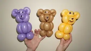 How to make teddy bear from balloon