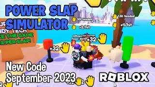 Roblox Power Slap Simulator New Code September 2023