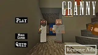 GRANNY MINECRAFT GAMEPLAY (WITH GRANDPA)