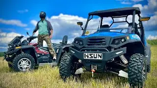 Новый доступный бренд! Квадроцикл Hisun Tactic 1000 и багги Strike GT 1000!