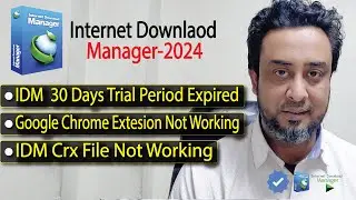 How to add IDM Extension in Chrome-2024 | Reset Trial Period | কিভাবে Trial Period Active করবেন।