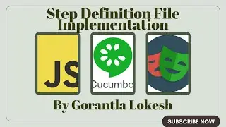 [2024] Part 2: Step Definition File Implementation in #cucumber with #playwright  #javascript