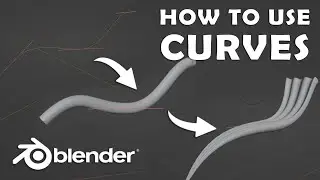 How to use Curves in Blender 4.2 (Tutorial)